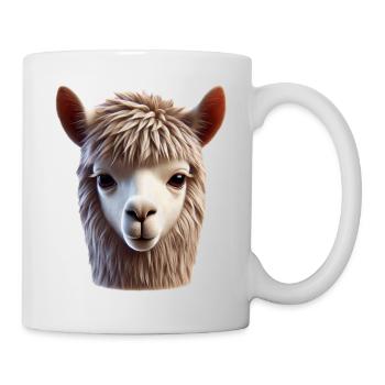 Alpaca Head 2 - Mug - white - Right