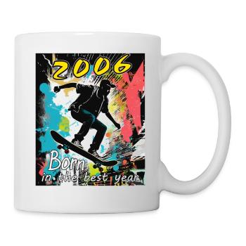 2006 SKAETER Born in the best year - Mug - white - Right