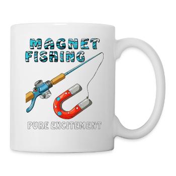 MAGNET FISHING PURE EXCITEMENT - Mug - white - Right