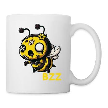 Zombzz Funny Bee As A Zombie Pun - Mug - white - Right