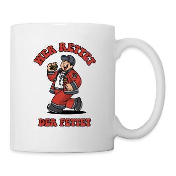 « Celui qui sauve graisse » Rescue Service Design - Mug blanc - blanc - Droite