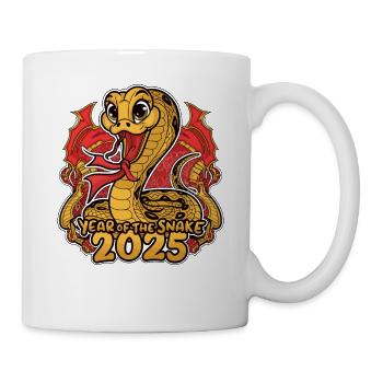 Année Chinoise 2025 Année du Serpent - Mug blanc - blanc - Droite