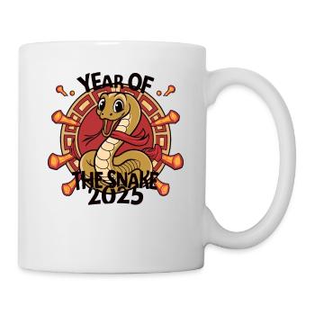 Année Chinoise 2025 Année du Serpent - Mug blanc - blanc - Droite