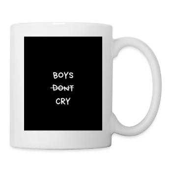 BOYS DONT CRY - Tasse - Weiß - Rechts