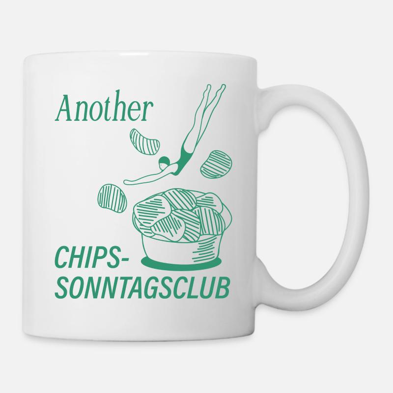 Another Chips-Sonntagsclub - Tasse - Weiß