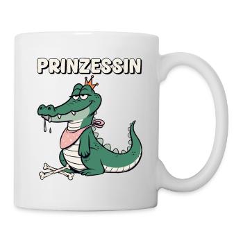 Carnival Princess Crocodile Cologne Alaaf Funny - Mug - white - Right