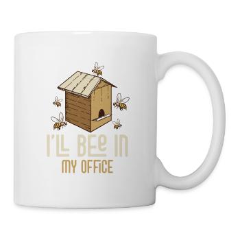 Je serai dans mon bureau Apiculteur ApiculteurApiculteur - Mug blanc - blanc - Droite