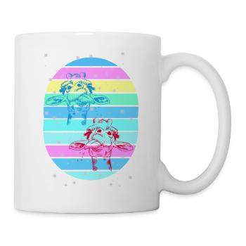 Giraffe Giraffen Kind Kinder Baby - Tasse - Weiß - Rechts