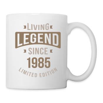 Légende vivante depuis 1985 Cadeau d’anniversaire 40e - Mug blanc - blanc - Droite