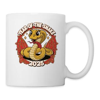 Année Chinoise 2025 Année du Serpent - Mug blanc - blanc - Droite