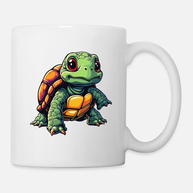 SCHILDKRÖTE - Tasse - Weiß