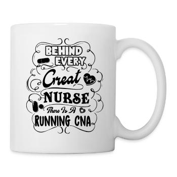 There Is A Running CNA - Mug - white - Right
