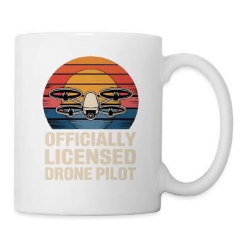 Dronenpilot für einen Dronenpilot - Tasse - Weiß - Rechts