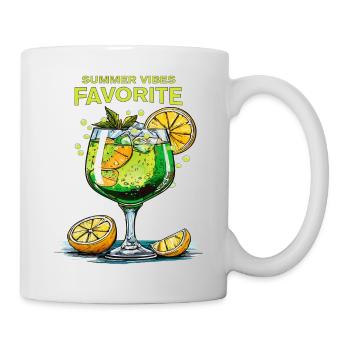 DRINK SPRITZ SUMMER VIBES FAVORITE - Mug - white - Right