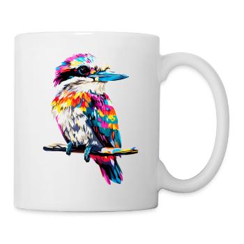 Kookaburra Hunter lit Hans Sweet Bird en riant - Mug blanc - blanc - Droite