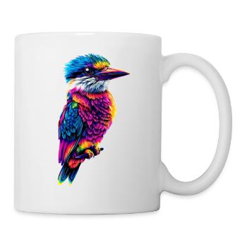 Kookaburra Hunter lit Hans Sweet Bird en riant - Mug blanc - blanc - Droite