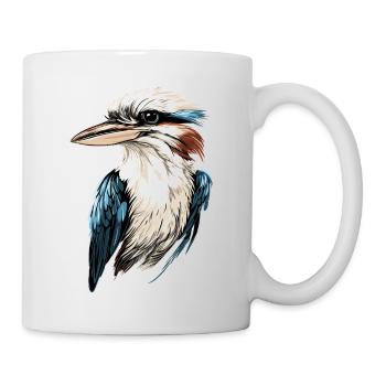 Kookaburra Hunter lit Hans Sweet Bird en riant - Mug blanc - blanc - Droite
