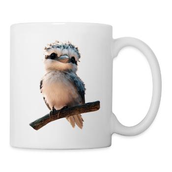 Kookaburra Hunter lit Hans Sweet Bird en riant - Mug blanc - blanc - Droite