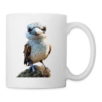 Kookaburra Hunter lit Hans Sweet Bird en riant - Mug blanc - blanc - Droite