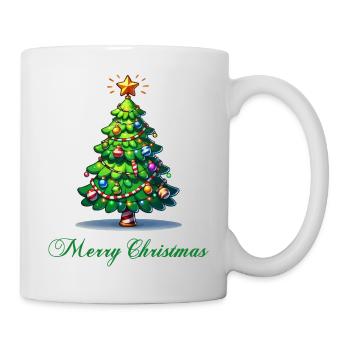 fir tree - Mug - white - Right