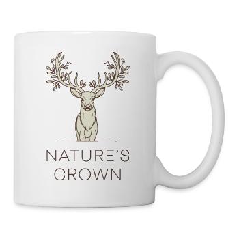 DIE KRONE DER NATUR - Tasse - Weiß - Rechts