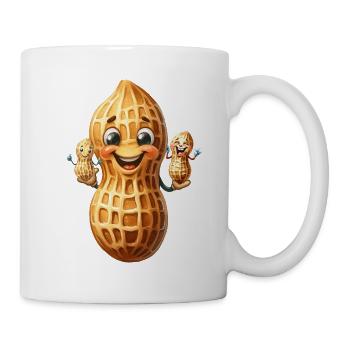 funny peanuts peanut kids kid baby - Mug - white - Right