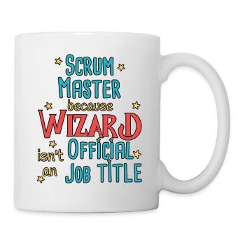 Assistant Scrum Master - Mug blanc - blanc - Droite