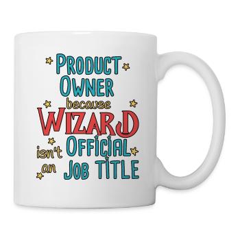 Product Owner Wizard - Tasse - Weiß - Rechts
