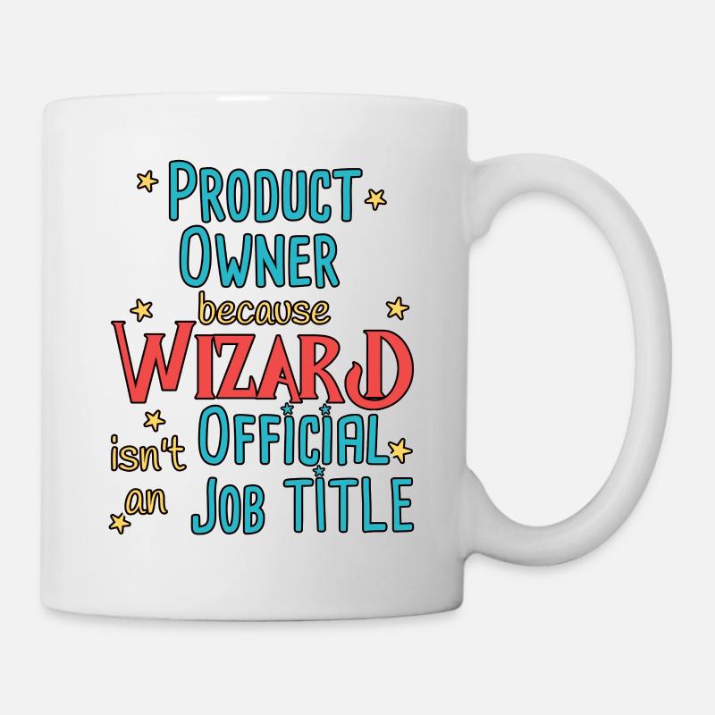 Product Owner Wizard - Tasse - Weiß