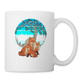 Fox Foxes Nature Nature Lover Children Child - Mug - white - Right