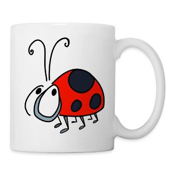 Ladybird - Mug - white - Right