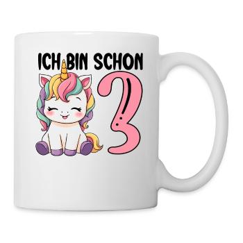 I'm Already Three Unicorn 3rd Birthday - Mug - white - Right