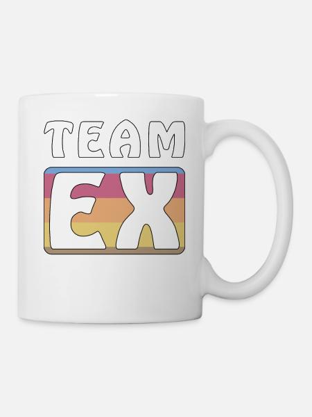 TEAM EX - Tasse - Weiß