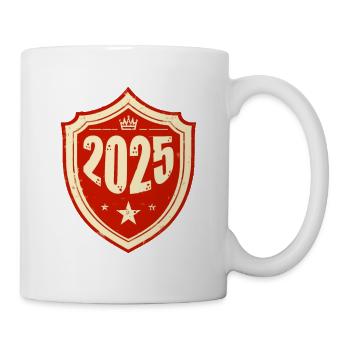 2025 jahr - Tasse - Weiß - Rechts