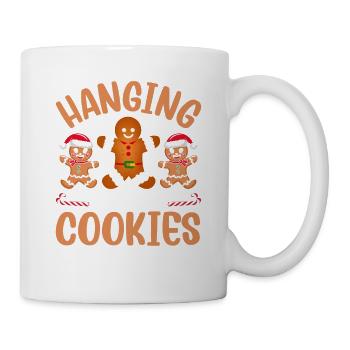 Abhängen mit meinen Cookies - Tasse - Weiß - Rechts