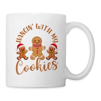 Abhängen mit meinen Cookies Kekse backen - Tasse - Weiß - Rechts