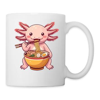 Axolotl Ramen - Tasse - Weiß - Rechts