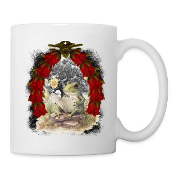 Frog Frogs Fairy Tale Fairy Tale Character Christmas - Mug - white - Right