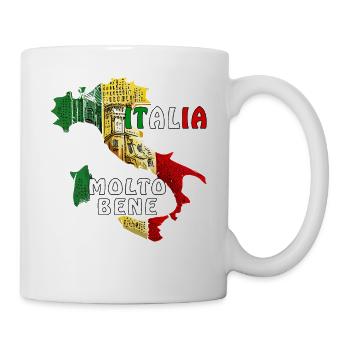 ITALY ITALIA MOLTO BENE - Mug - white - Right