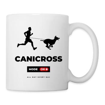Canicross Everyday Mode on Canicross addict - Mug blanc - blanc - Droite