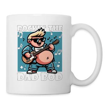 ROCKIN' THE DAD BOD - Mug - white - Right