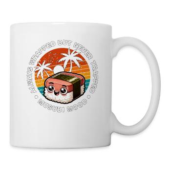 IMMER VERPACKT, ABER NIE GEFANGEN MUSUBI-STIMMUNG - Tasse - Weiß - Rechts