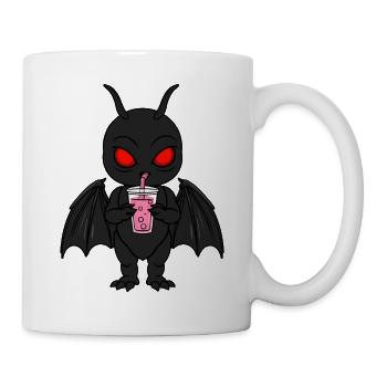 Thé à bulles Mothman - Mug blanc - blanc - Droite