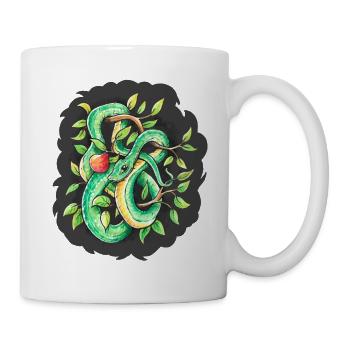 Serpent - Mug blanc - blanc - Droite