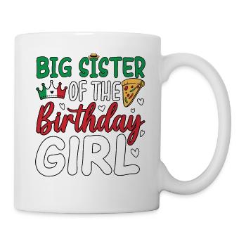 Grande Sœur De La Fille D’anniversaire - Mug blanc - blanc - Droite