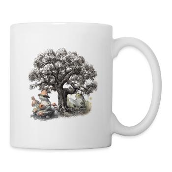frog frogs nature nature lover toad children - Mug - white - Right