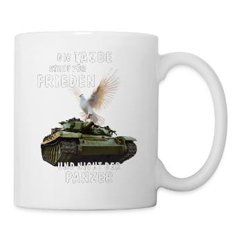 THE DOVE REPRESENTS PEACE - Mug - white - Right