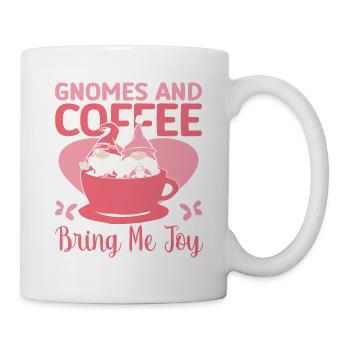 Nain de jardin Costume Café Fais-moi joie Gnome - Mug blanc - blanc - Droite