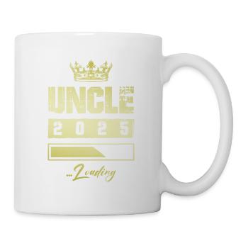 Onkel 2025 Loading - Tasse - Weiß - Rechts