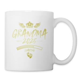 Oma 2025 Loading Grandma Spruch - Tasse - Weiß - Rechts